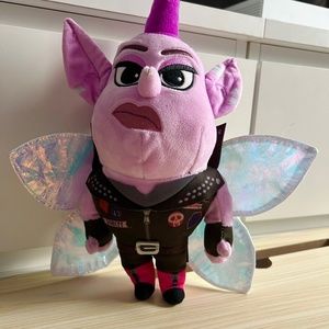 Disney Pixar ONWARD Dewdrop Plush Pixie Dusters Biker Fairy Mattel Toy 10"